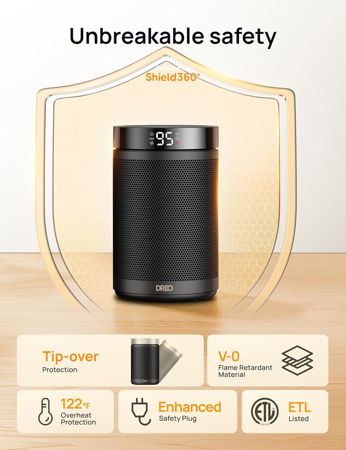 Thumbnail 4 de DREO Space Heater 1500W