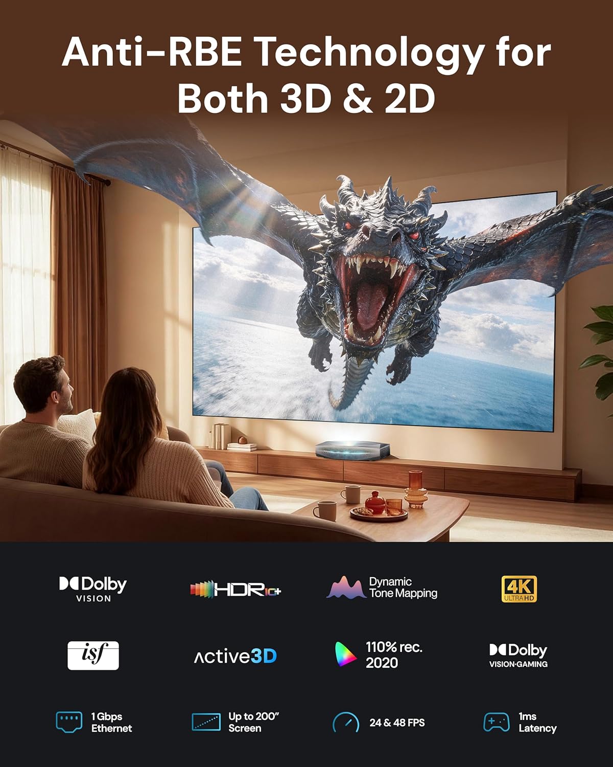 Detalle de AWOL VISION Aetherion Max 4K Projector
