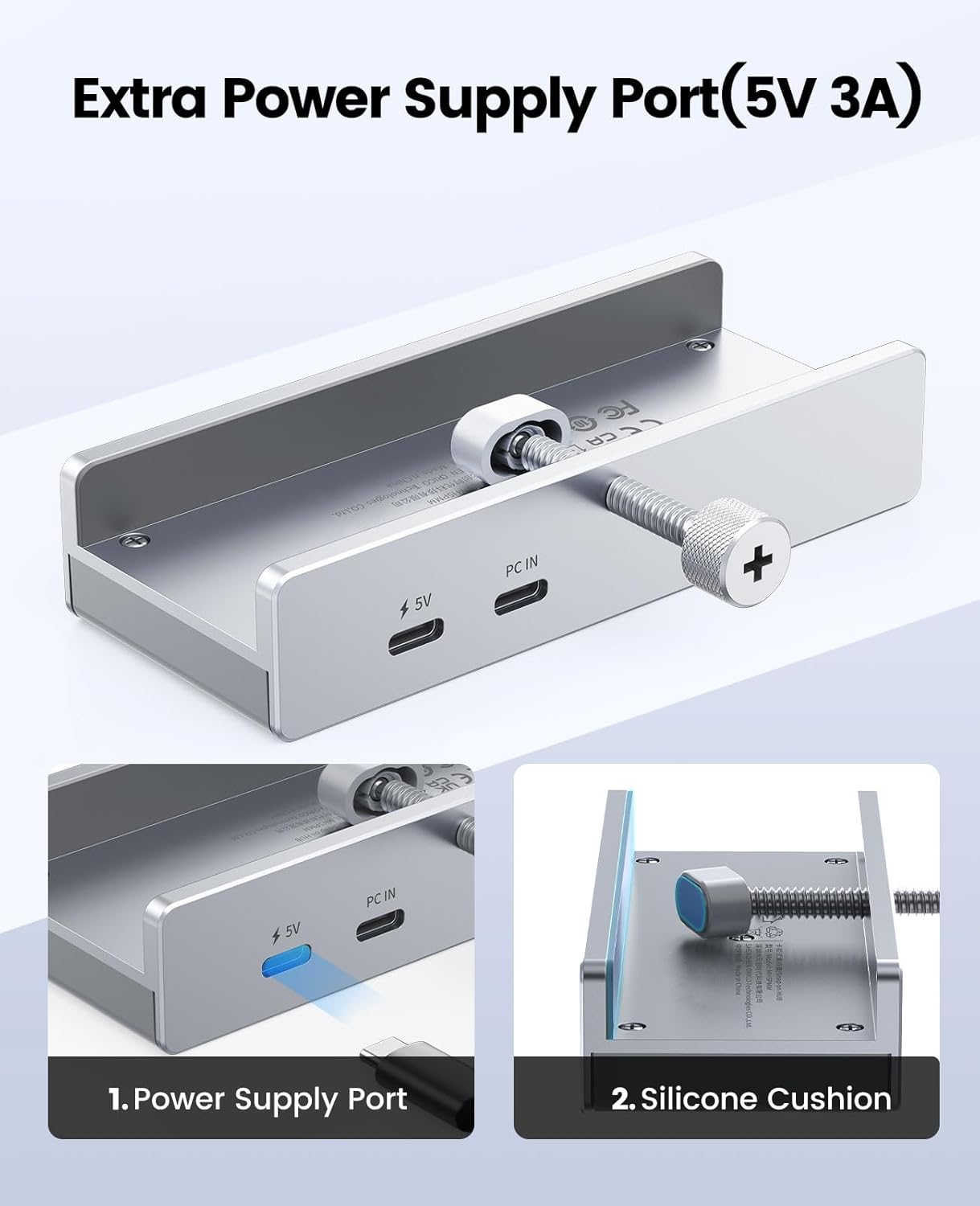 Thumbnail 8 de ORICO Hub USB 3.0 con lector SD/TF y audio