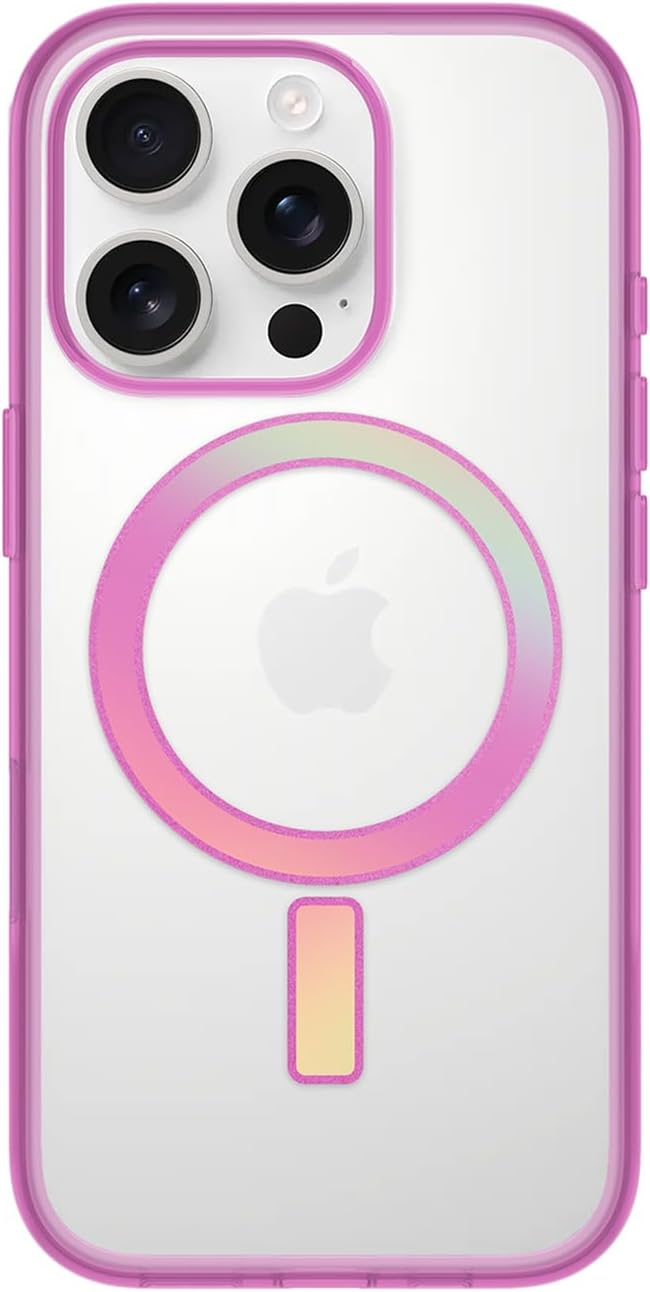 Detalle de Otterbox Funda Clear Case MagSafe para iPhone 16 Proa