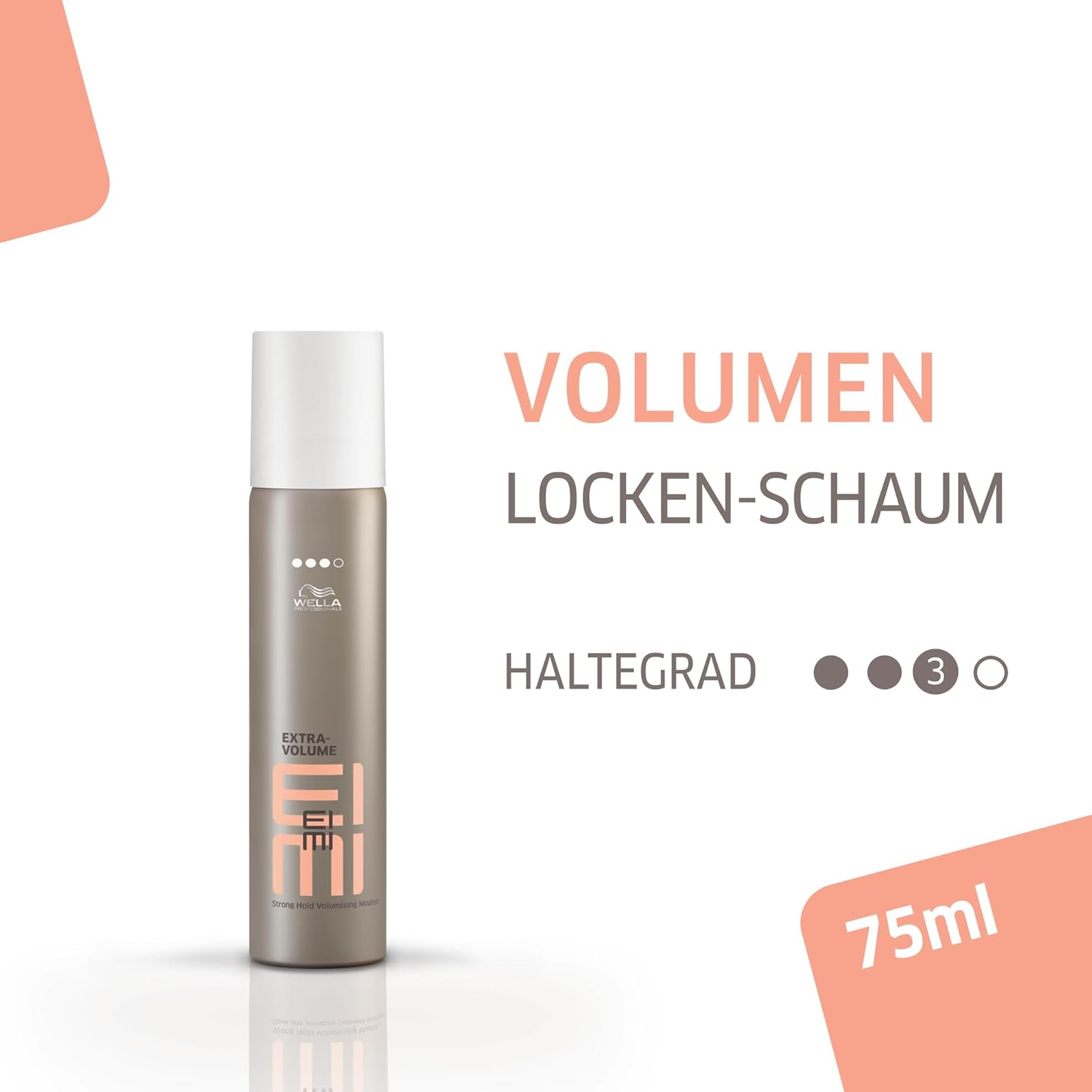 Thumbnail 1 de Wella EIMI Extra Volume Schaumfestiger (Haarschaum) mit starkem Halt, 75 ml