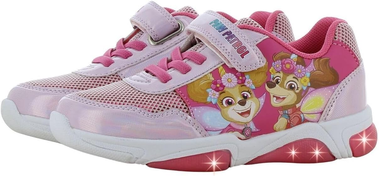 Detalle de Leomil Paw Patrol Parent_PW_Sneakers_Girl_LED_All lichtgevende meisjessneakers met EVA-zool