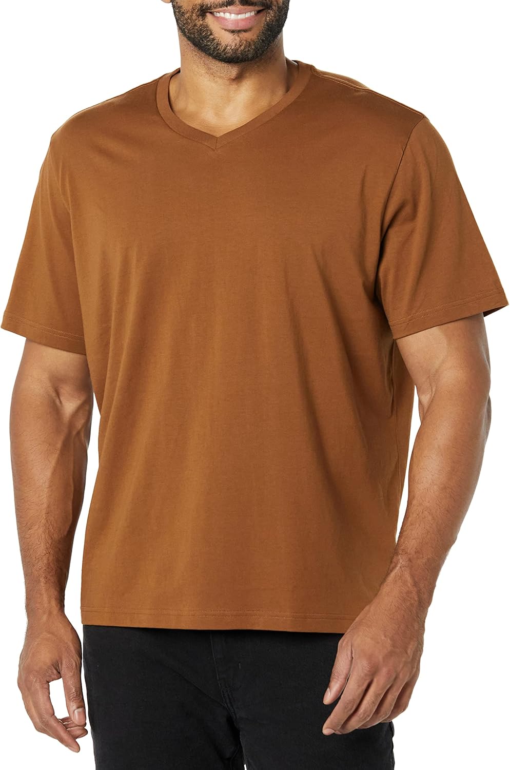 Thumbnail 4 de Amazon Essentials Herren Kurzarm-V-Ausschnitt T-Shirt