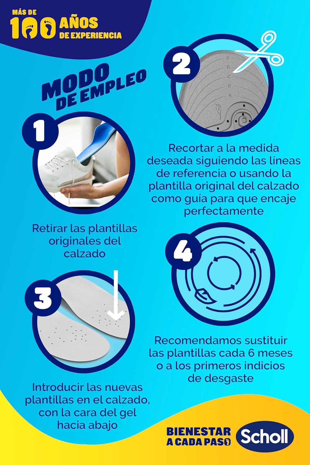 Thumbnail 4 de Scholl GelActiv Plantillas Mujer en Gel para Trabajo – Pack 2