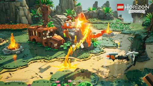 Detalle 2 de LEGO Horizon Adventures (Switch) – Fiktive LEGO-Action in der Horizon-Welt