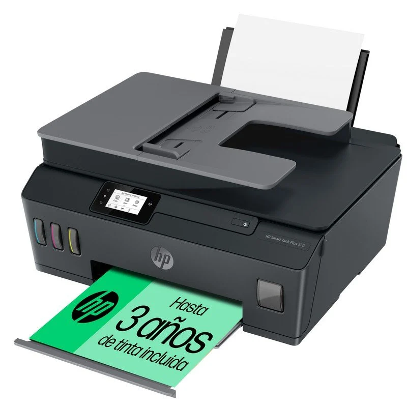 Detalle de HP Smart Tank Plus 570 impresora multifunción 3 años