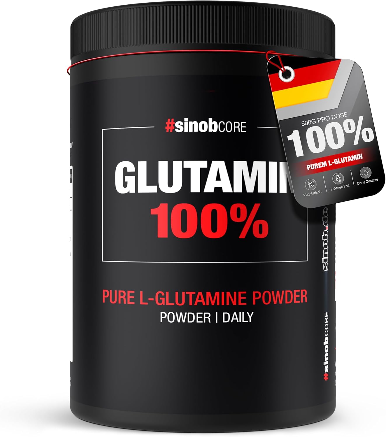 Glutamin 100% Pulver 500 g 🧪