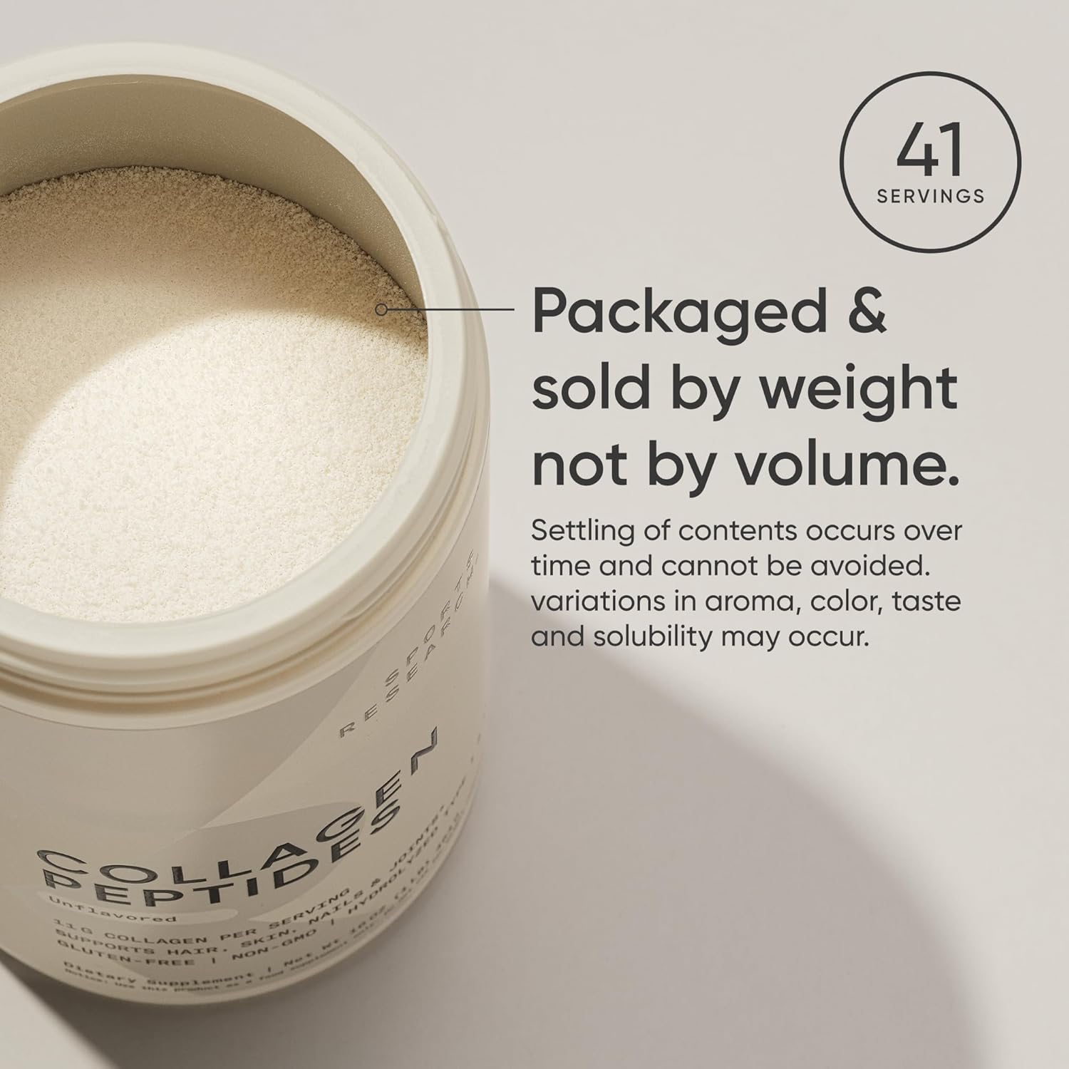 Detalle 2 de Collagen Peptides 16 oz by Radiant Skin