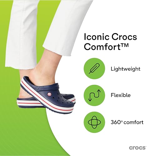 Thumbnail 8 de Crocs Unisex Crocband Clogs in Navy (UK 3 Men / UK 4 Women) — A pragmatic everyday classic