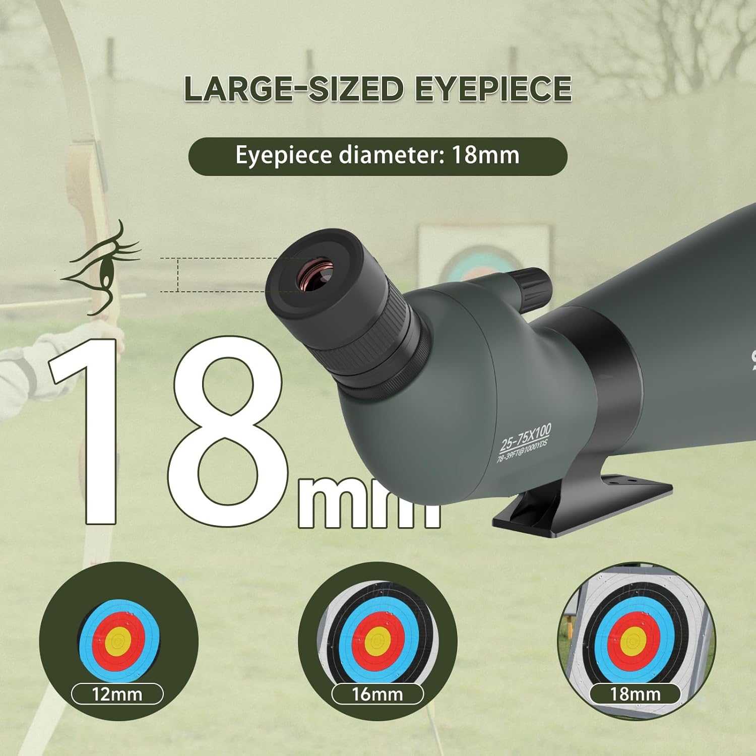 Thumbnail 4 de SVBONY SV28 100mm spotting scope