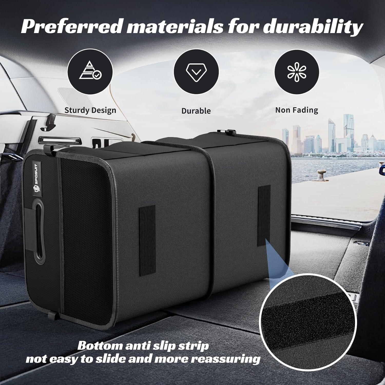 Thumbnail 2 de Sposuit Trunk Organizer 70L for Car