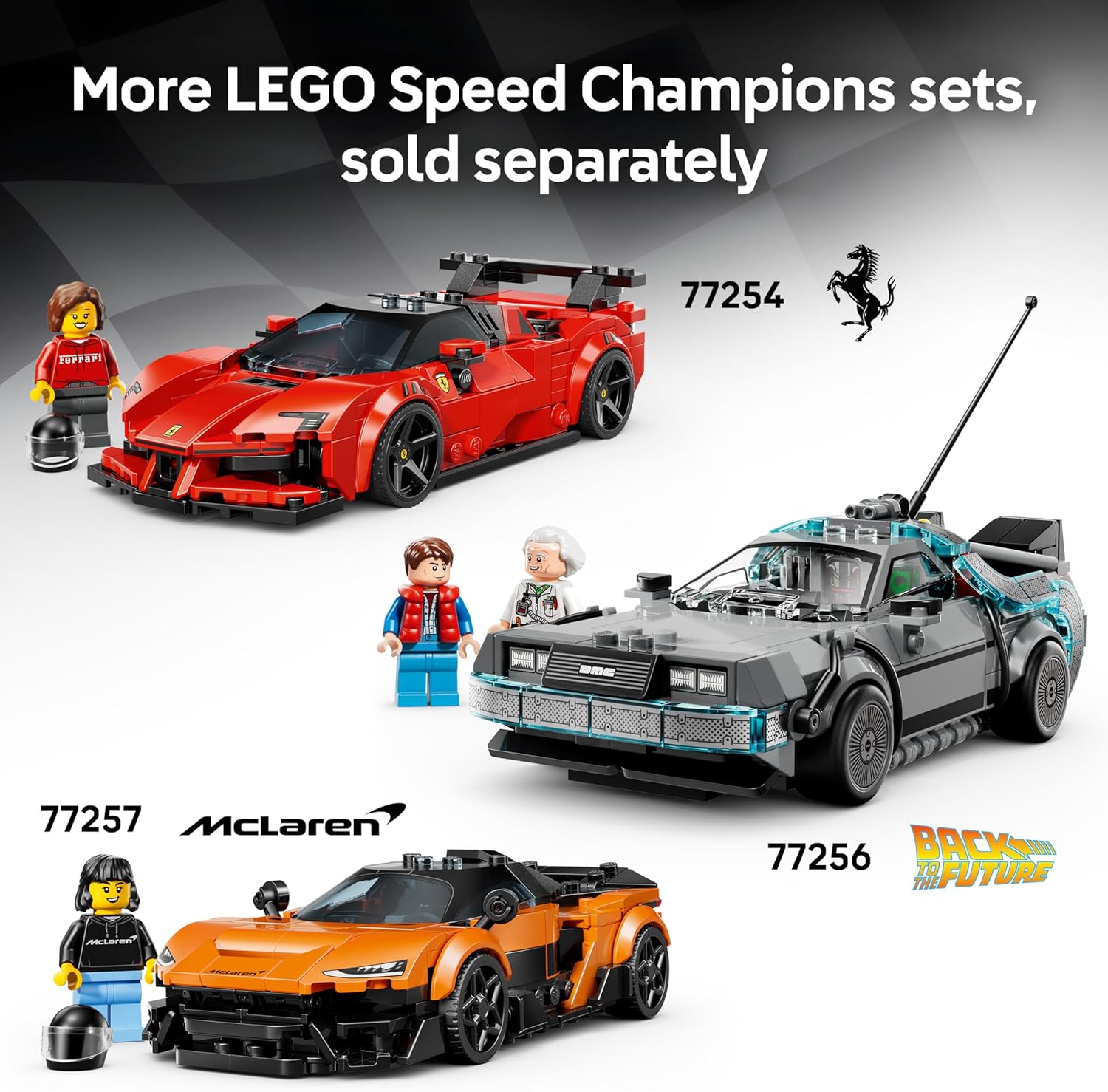 Thumbnail 6 de LEGO Speed Champions Bugatti Vision GT 77253 Hyper Sports Car model kit with minifigure driver