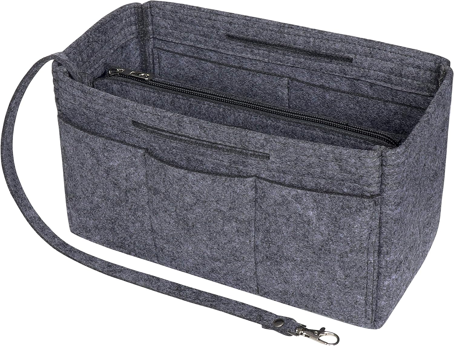 Thumbnail 6 de Soyizom Felt Handbag Organiser Insert (Bag-in-bag) — Large for Neverfull Red