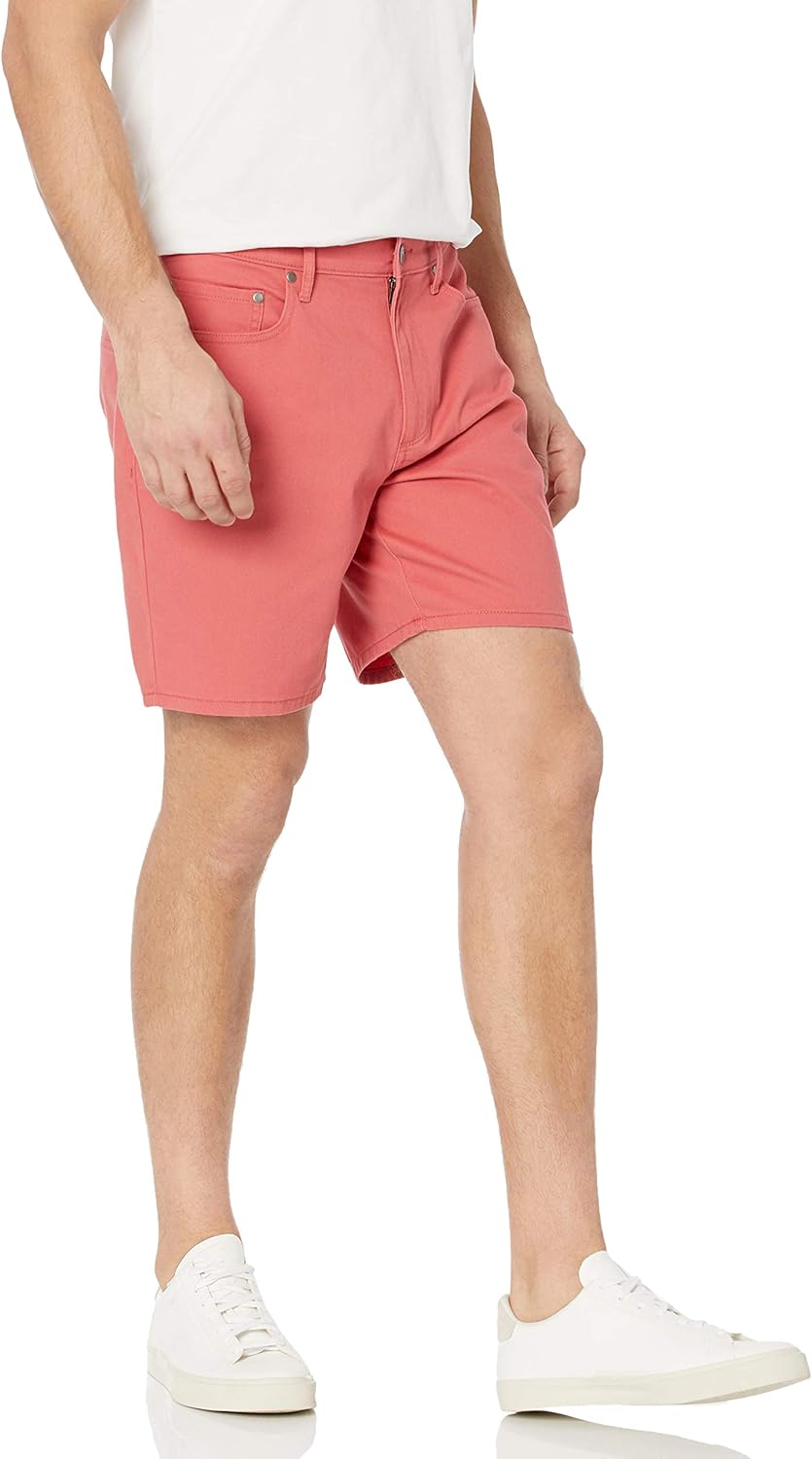 Thumbnail 6 de Amazon Essentials Men's Straight Fit 7" Stretch 5-Pocket Jean Shorts