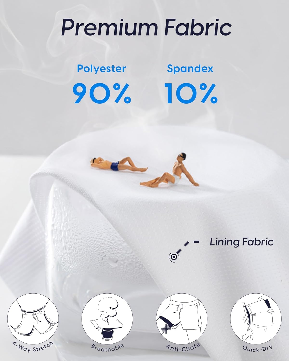 Thumbnail 5 de maamgic Men’s Athletic Running Shorts with Liner (Ultra Lightweight, 5"/7")