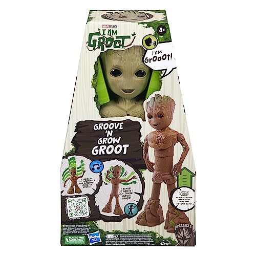 Detalle 2 de Marvel Studios I Am Groot Groove 'N Grow Groot 34 cm