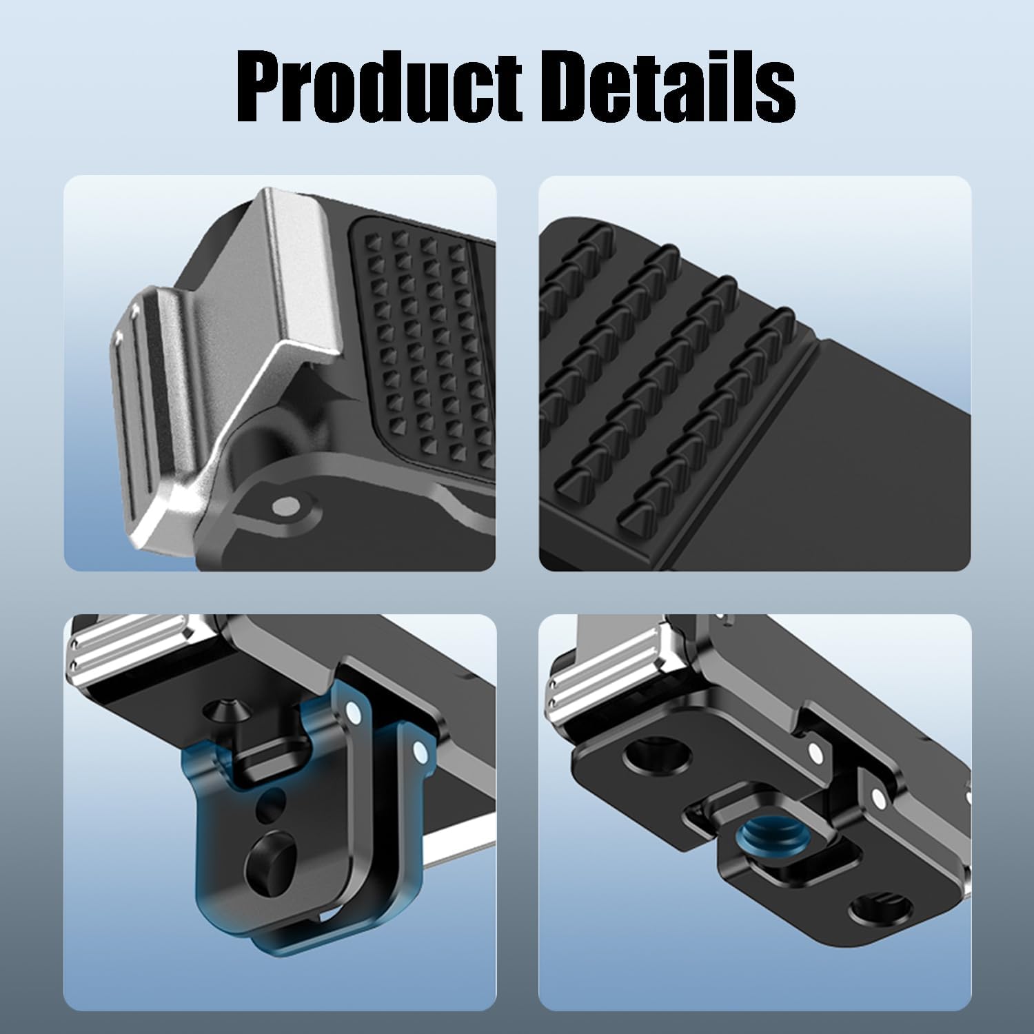 Thumbnail 6 de HAFOKO Osmo Nano Tripod Adapter – Magnetic Quick Release Mount with 1/4" Screw & 2‑prong compatibility