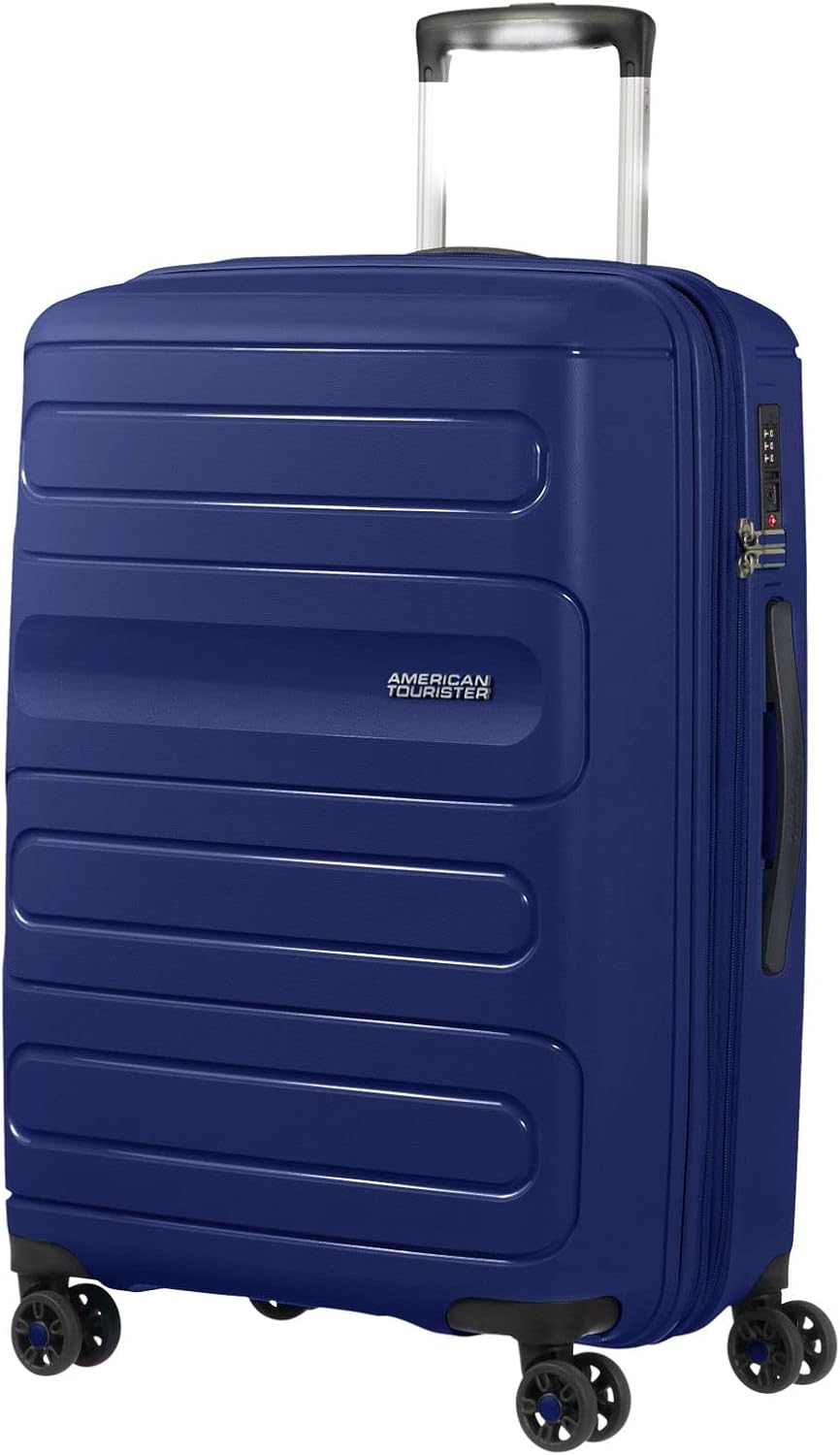 Detalle 2 de American Tourister Sunside Spinner M extensible – Valise cabine bagages dark navy