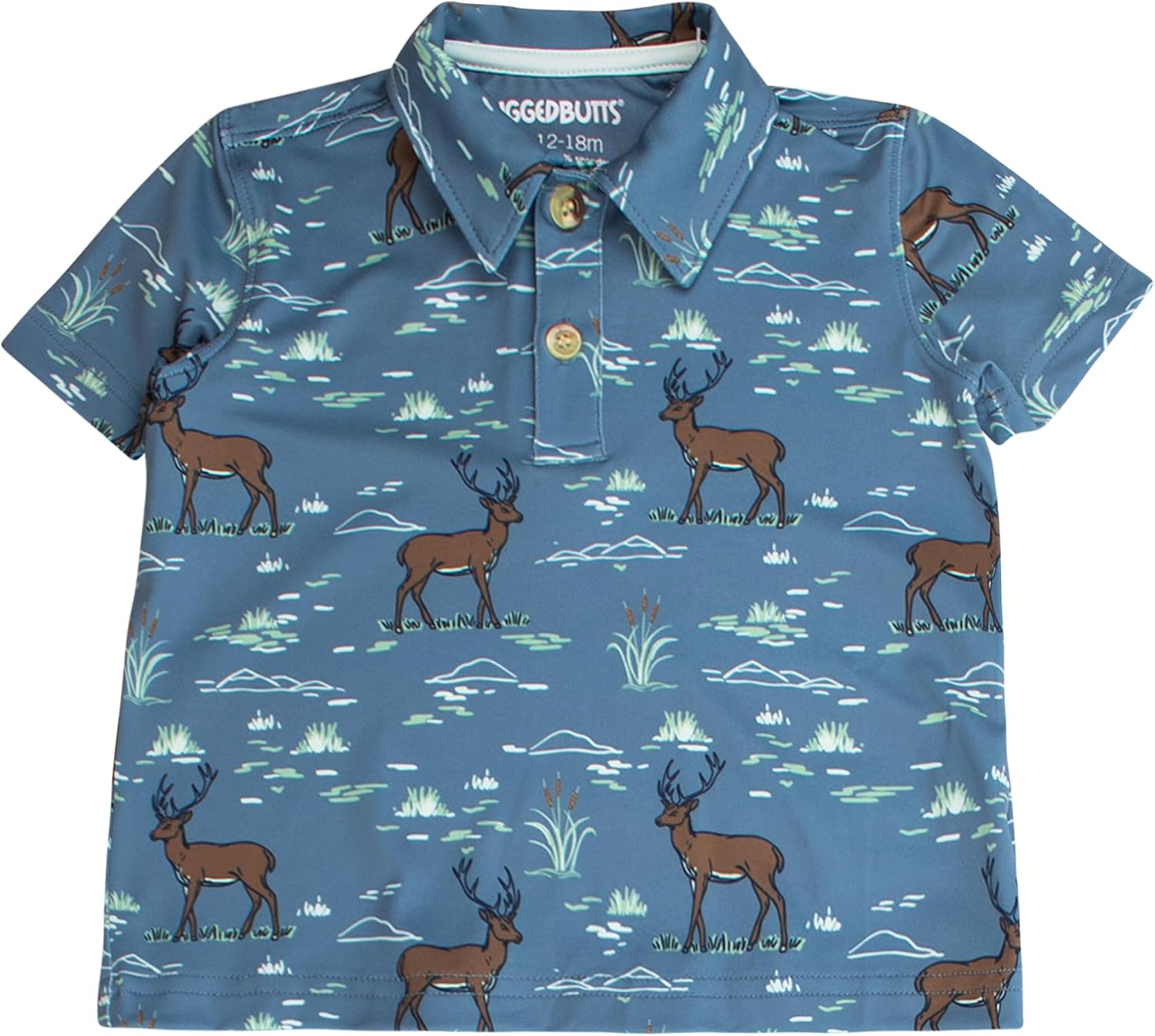 Detalle de RUGGEDBUTTS Boys' Knit Polo