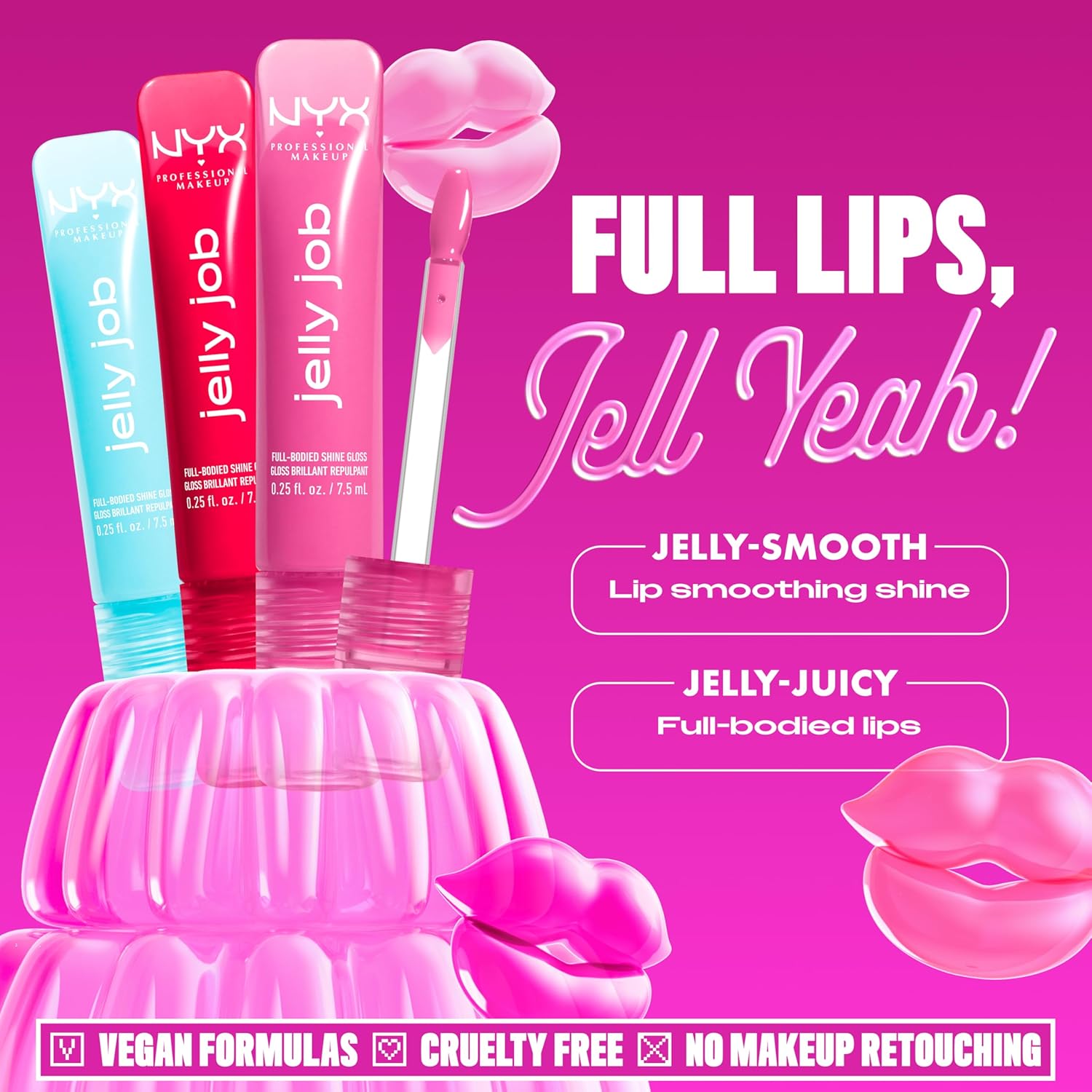 Thumbnail 2 de NYX Professional Makeup Jelly Job - Gloss Cherry Jelly 14