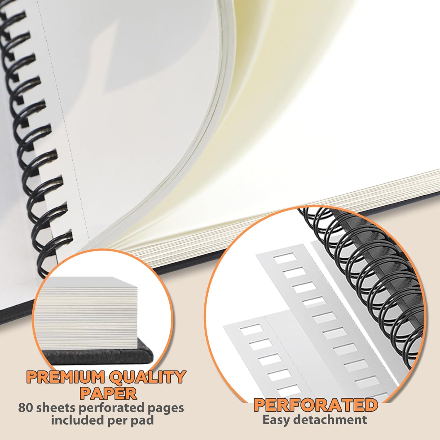 Thumbnail 3 de joibabe A5 Sketch Book 160 Sheets — 100gsm sketchpad 📕