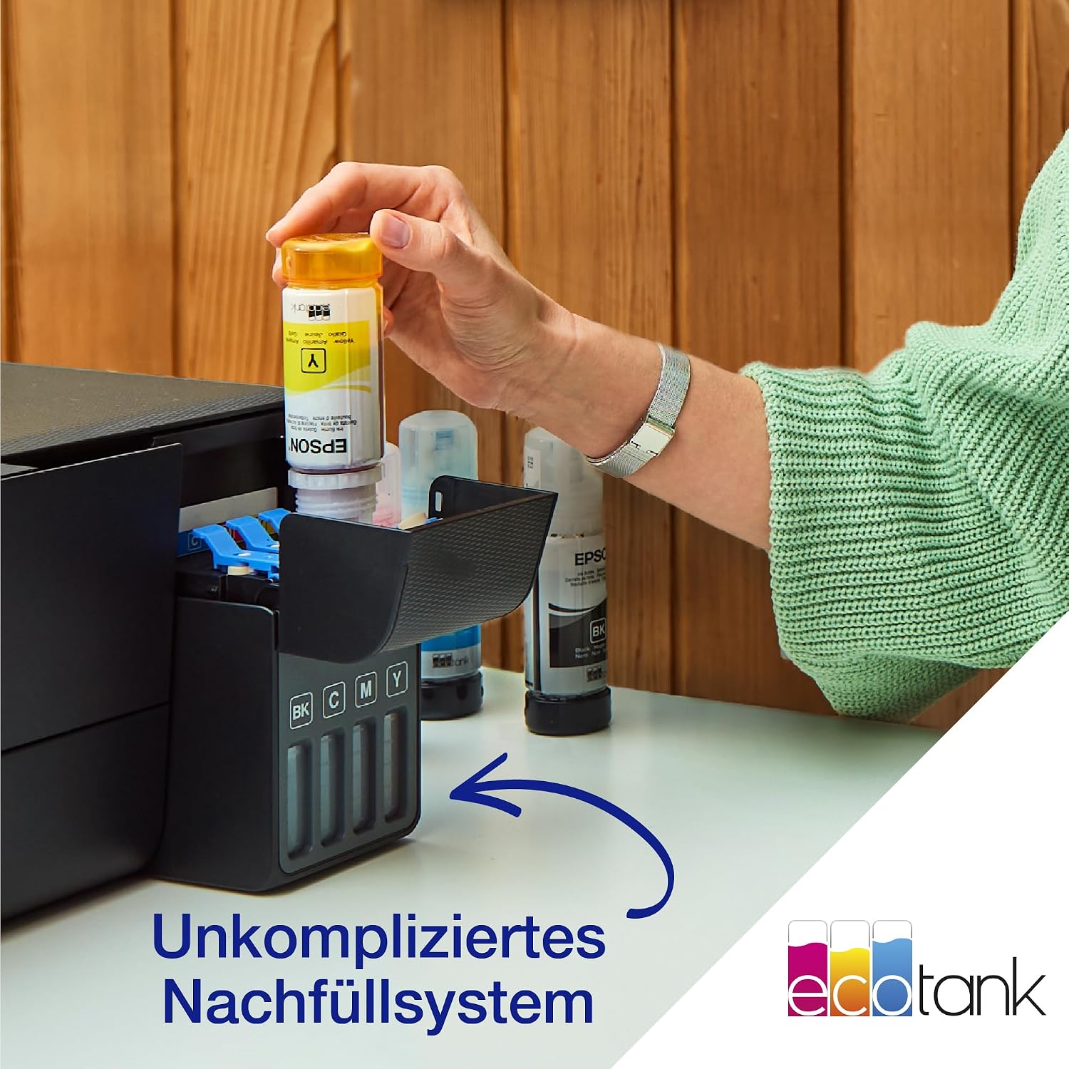 Thumbnail 4 de Epson EcoTank ET-2862 Multifunktionsdrucker 3 Jahre Vorrat