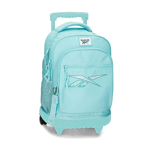 Detalle de Reebok ANN Mochila Compact 2 Ruedas Azul 28,9 L
