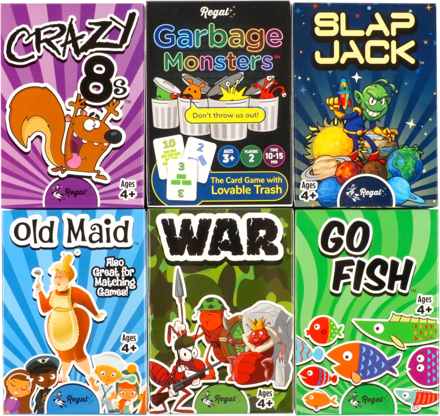 Detalle de Classic Card Games 6-Pack 🎴