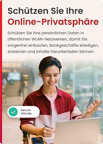 Detalle de McAfee Total Protection (5 Geräte) 2026 – Virenschutz, Secure VPN, Kennwort-Manager & Identitätsüberwachung | Amazon Abonnements
