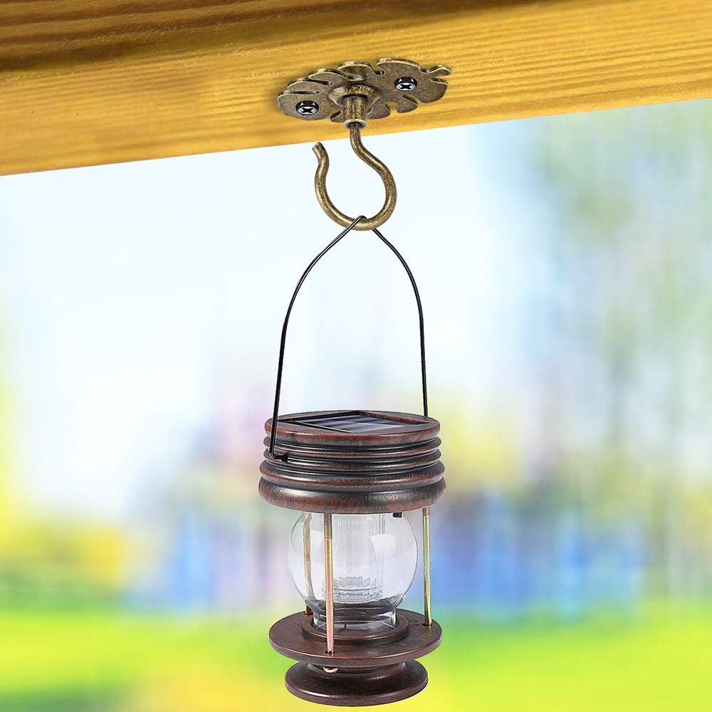 Detalle de Dolibest Wandhaken Pflanze, 4er Deckenhaken – robustes Wandmontage-System für Pflanzen, Lichtketten und Deko