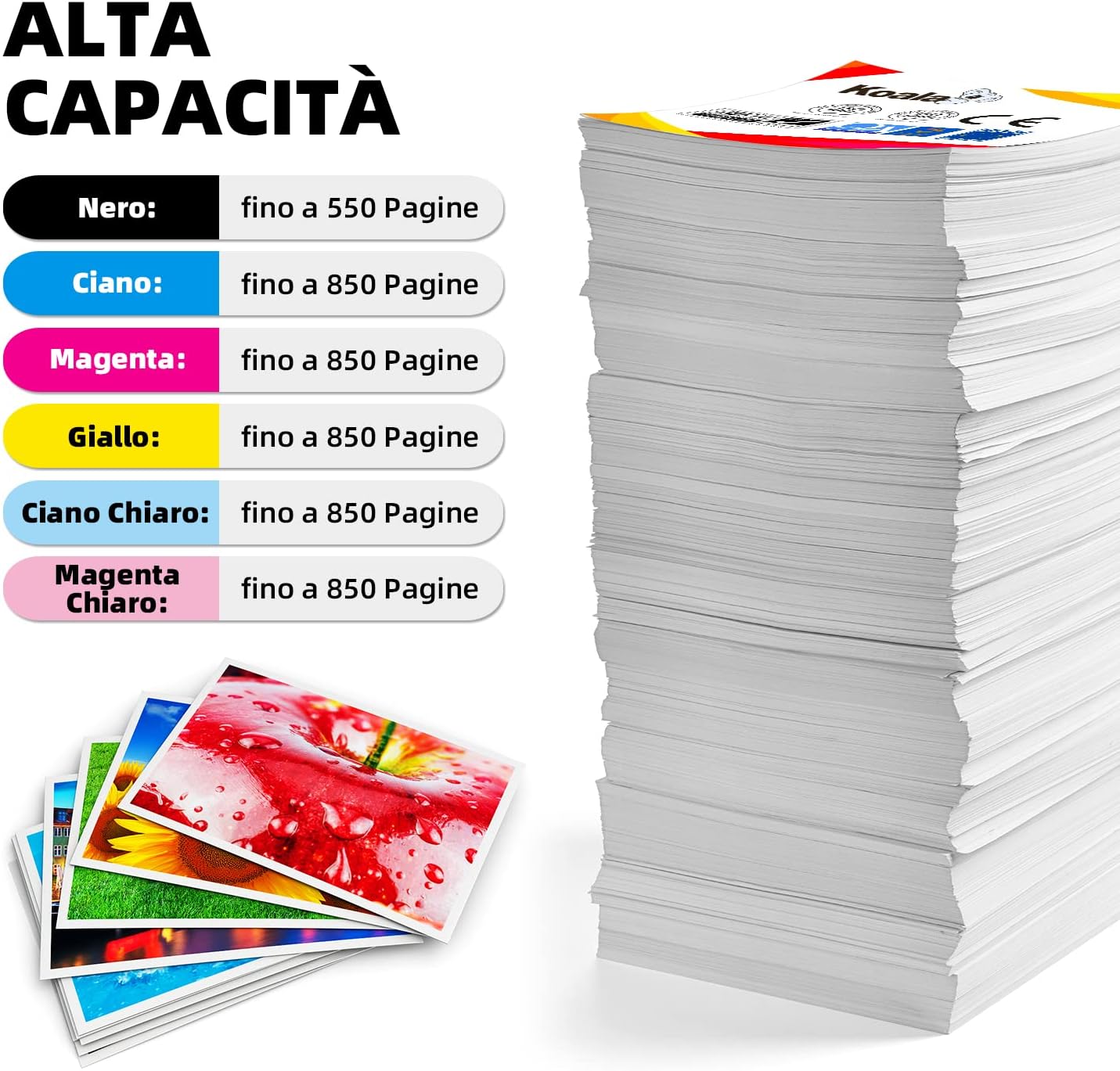 Thumbnail 2 de Koala cartuccia inchiostro Epson 378XL 7 colori
