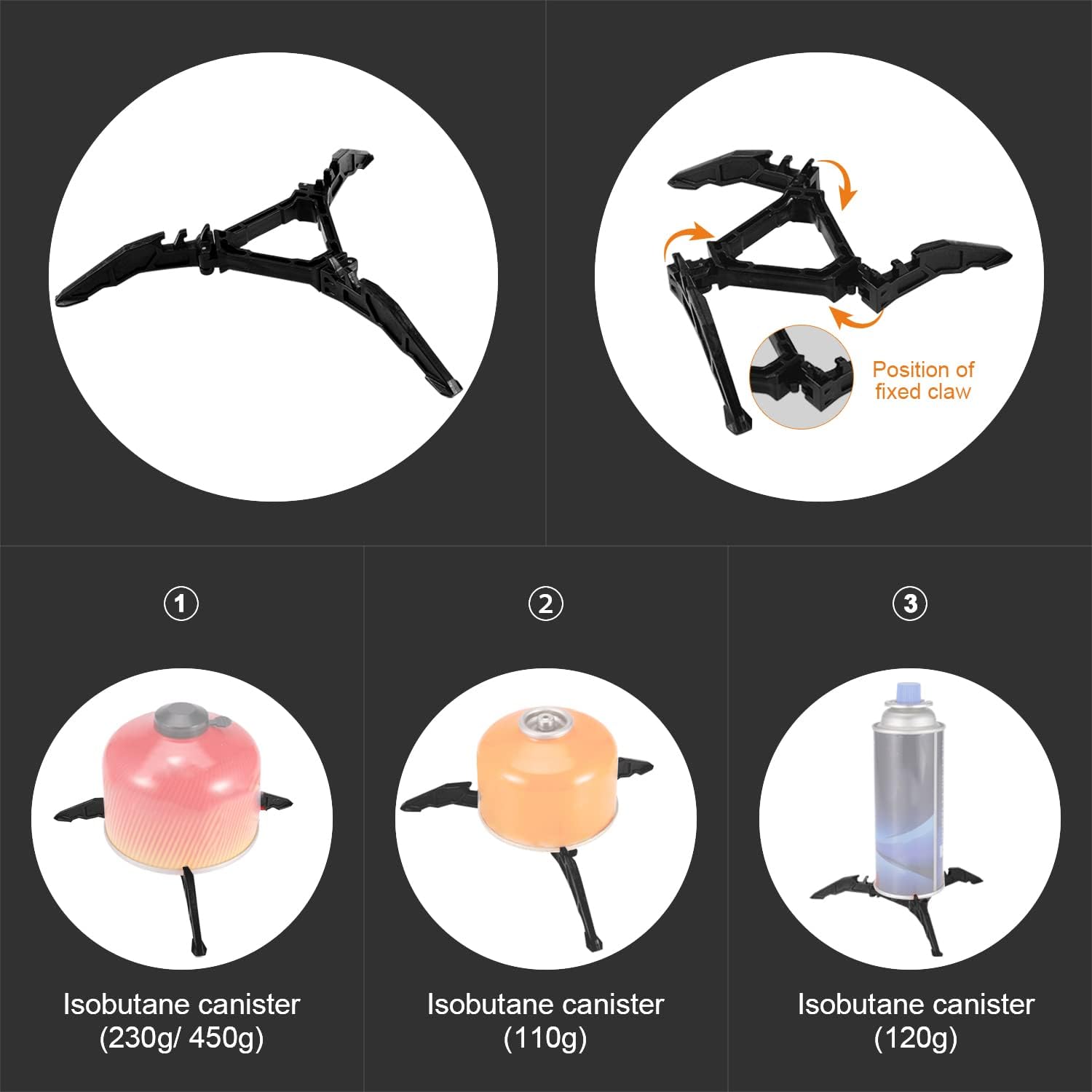 Thumbnail 5 de Odoland 10-teiliges Camping Geschirr-Set – ultraleichtes Aluminiumkocher-Set für Outdoor, Wandern und Picknick