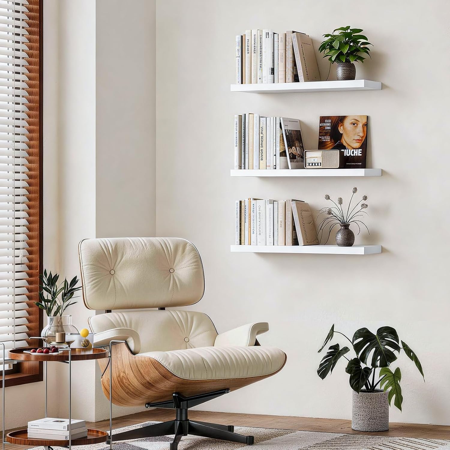 Detalle 2 de BAYKA Floating Shelves, 22.5-Inch