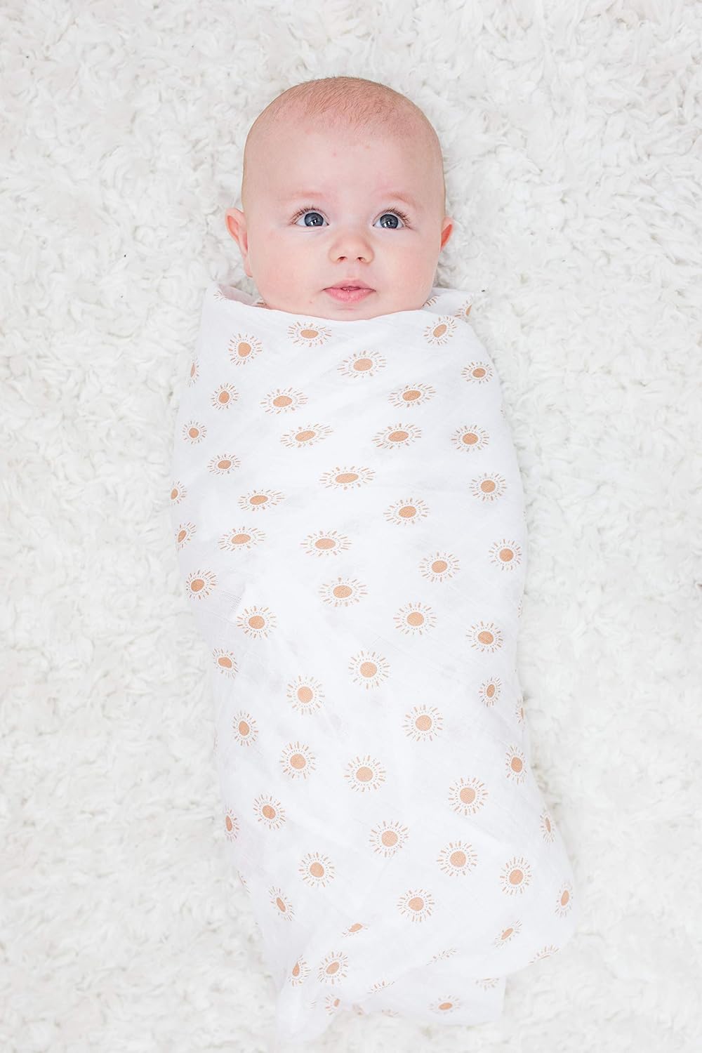 Detalle de Lulujo cotton muslin swaddle blankets