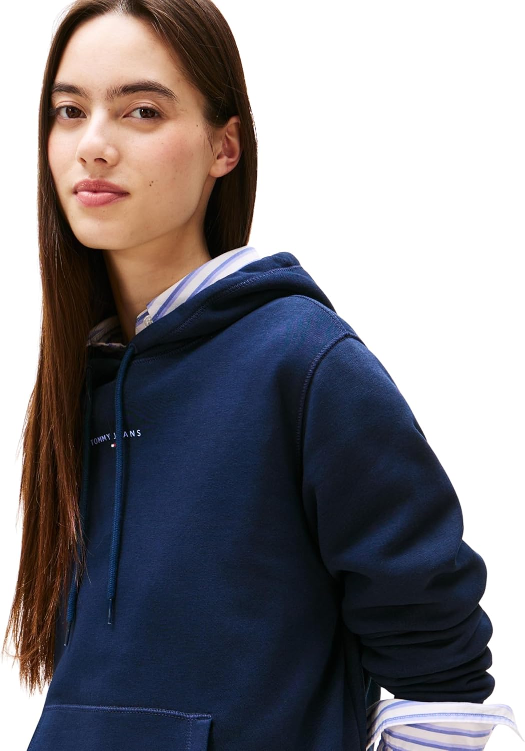 Thumbnail 2 de Tommy Jeans Donna Felpa Linear con Cappuccio