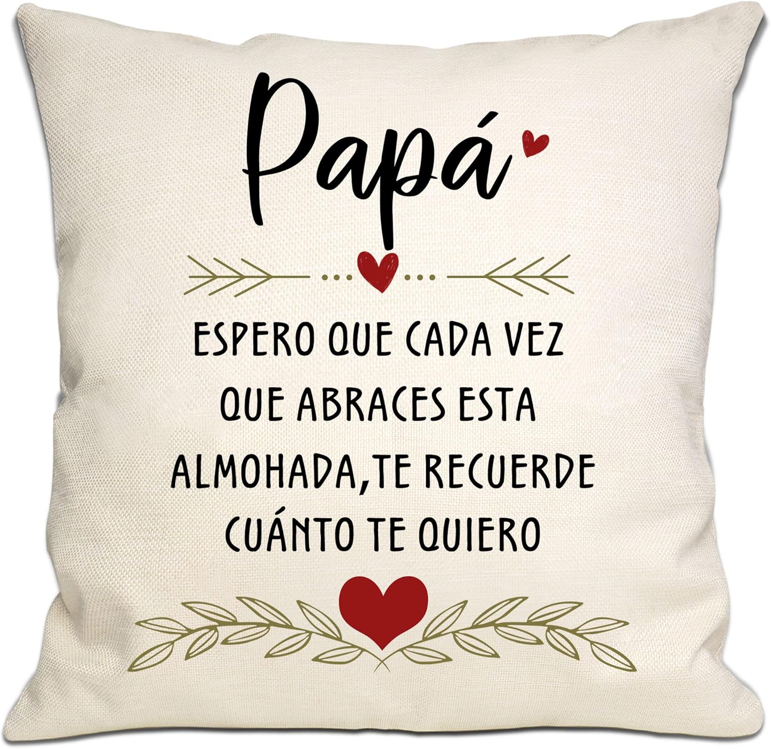 Bommex Funda de cojín para Papá