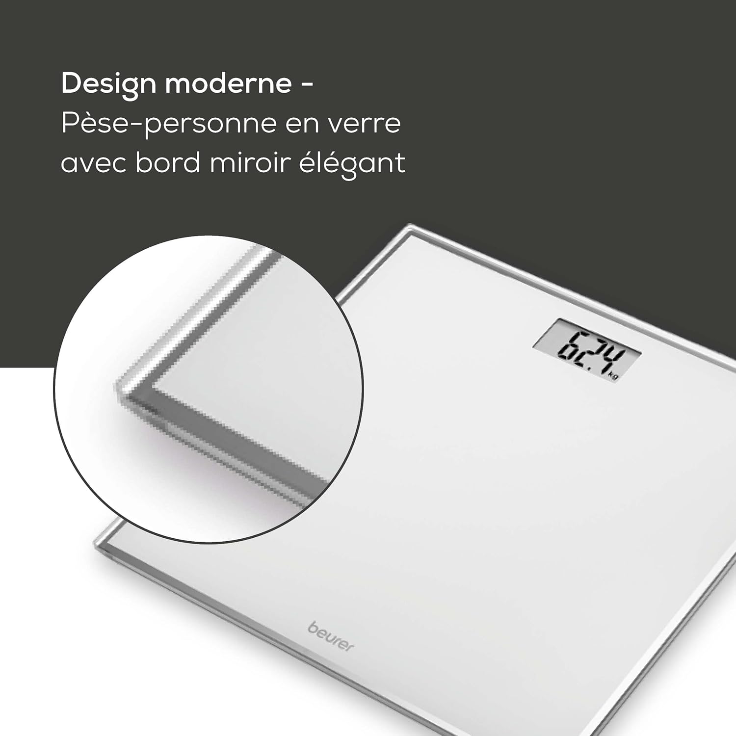 Detalle 1 de Beurer GS 120 Pèse‑personne compact 150 kg