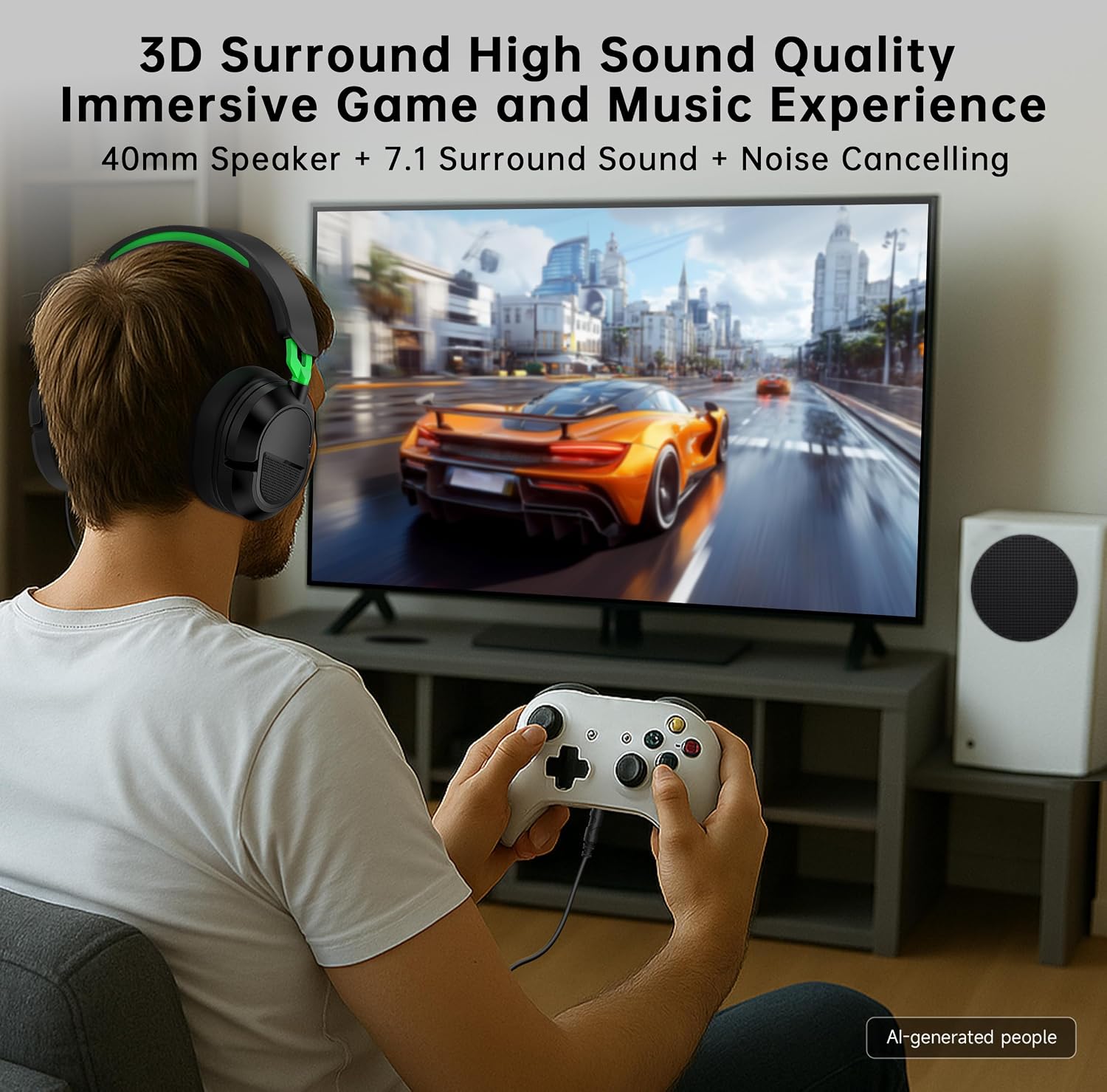 Thumbnail 1 de AOC Wired Gaming Headset for Xbox Series X|S & Xbox One
