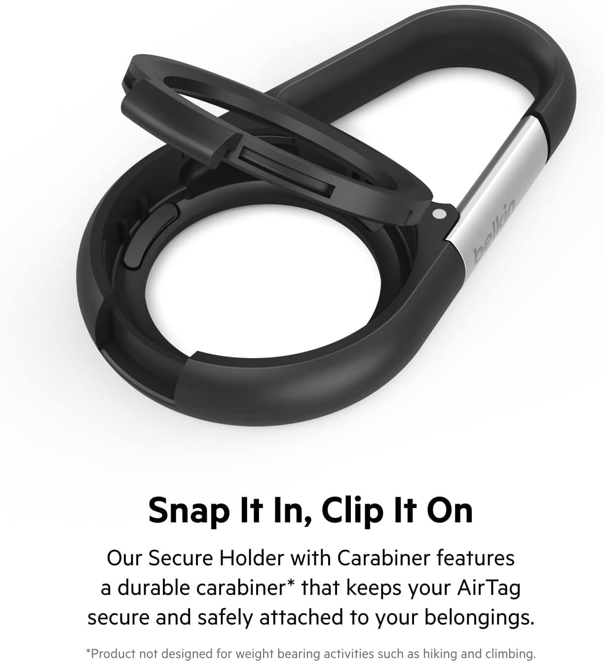 Thumbnail 2 de Belkin AirTag Case with Carabiner