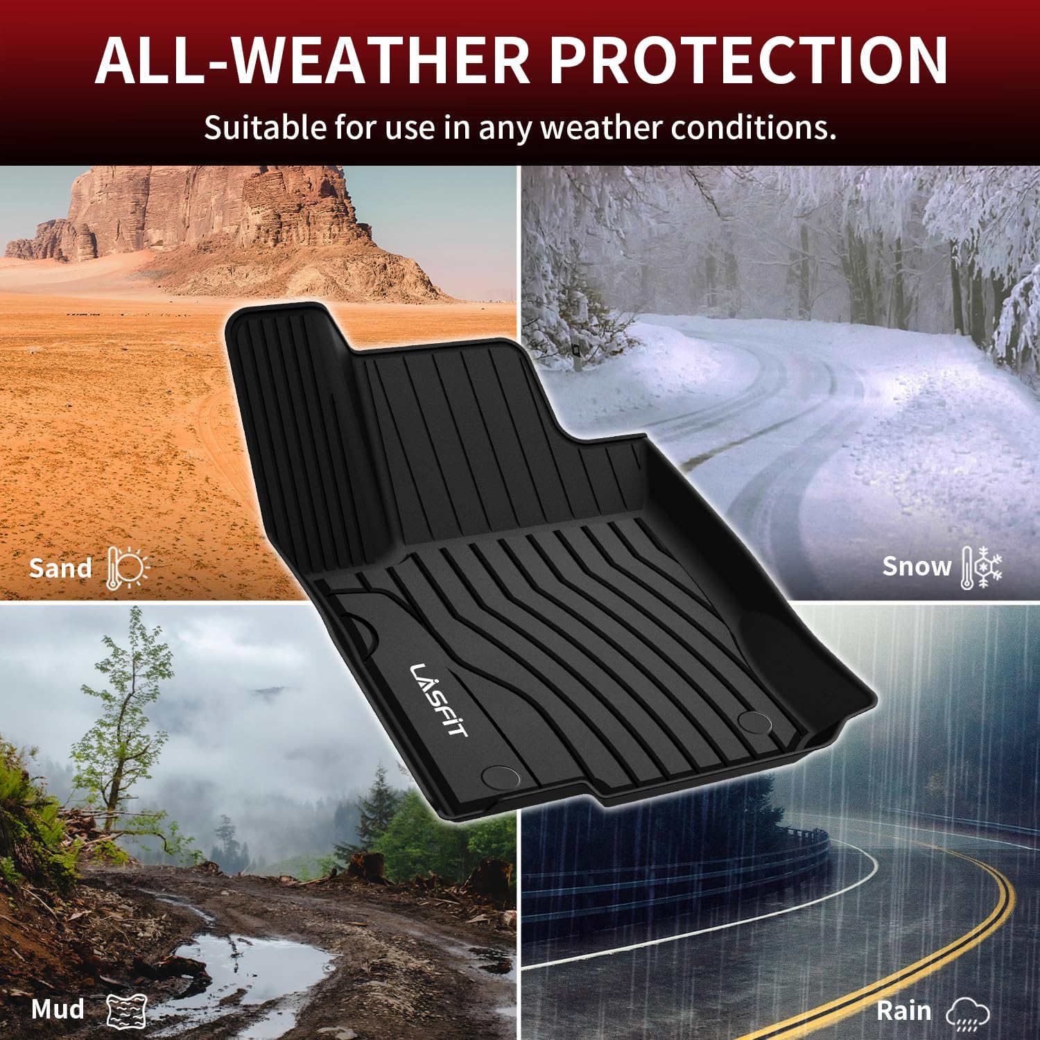 Thumbnail 6 de LASFIT TPE Floor Mats