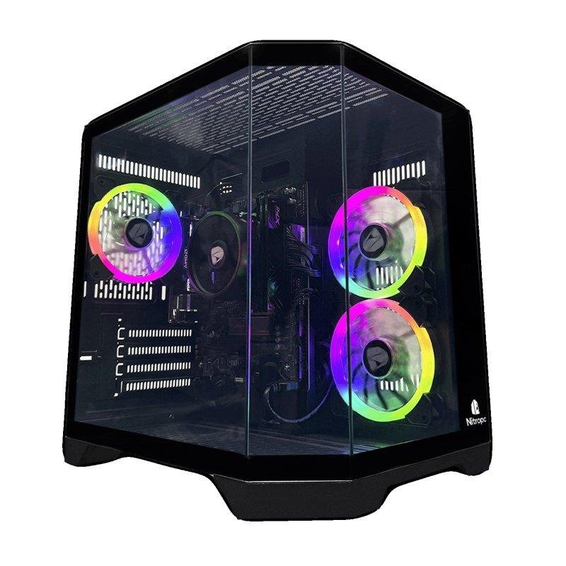 Detalle 2 de Nitropc Pack Bronze AMD Ryzen 5 5655G 16GB 1TB M.2 Monitor 24"
