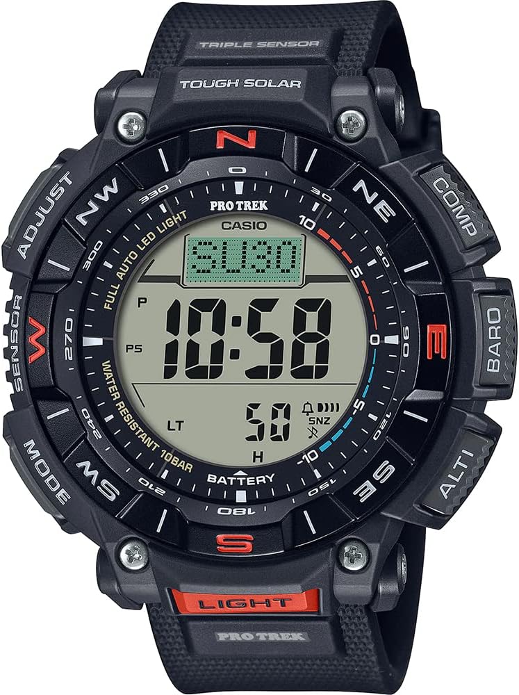 Detalle de Casio Protrek digitale Herrenuhr
