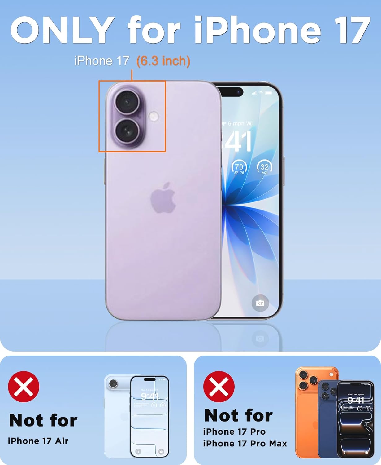 Thumbnail 1 de Beeasy iPhone 17 Case Waterproof Heavy Duty
