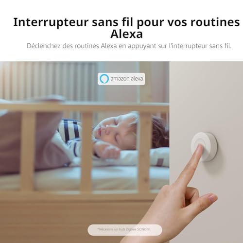 Thumbnail 7 de SONOFF SNZB-01P : Interrupteur sans Fil ZigBee 3.0 — bouton programmable et liaison de scène
