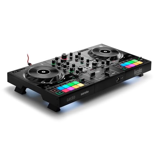 Detalle de Hercules DJControl Inpulse 500: Controladora USB de 2 decks para Serato DJ Lite y DJUCED