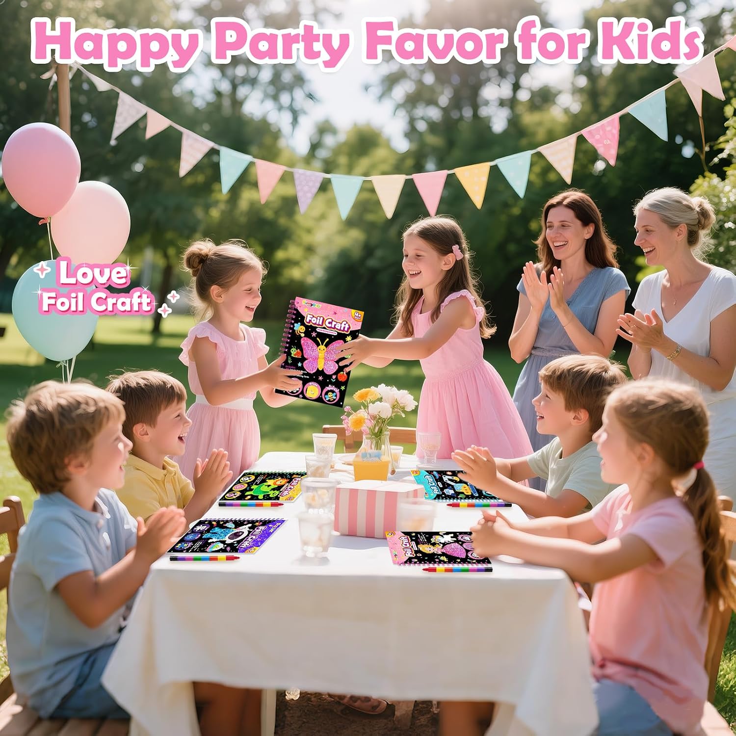 Thumbnail 6 de FUNNYB&G Kit manualidades foil para niños 16 obras