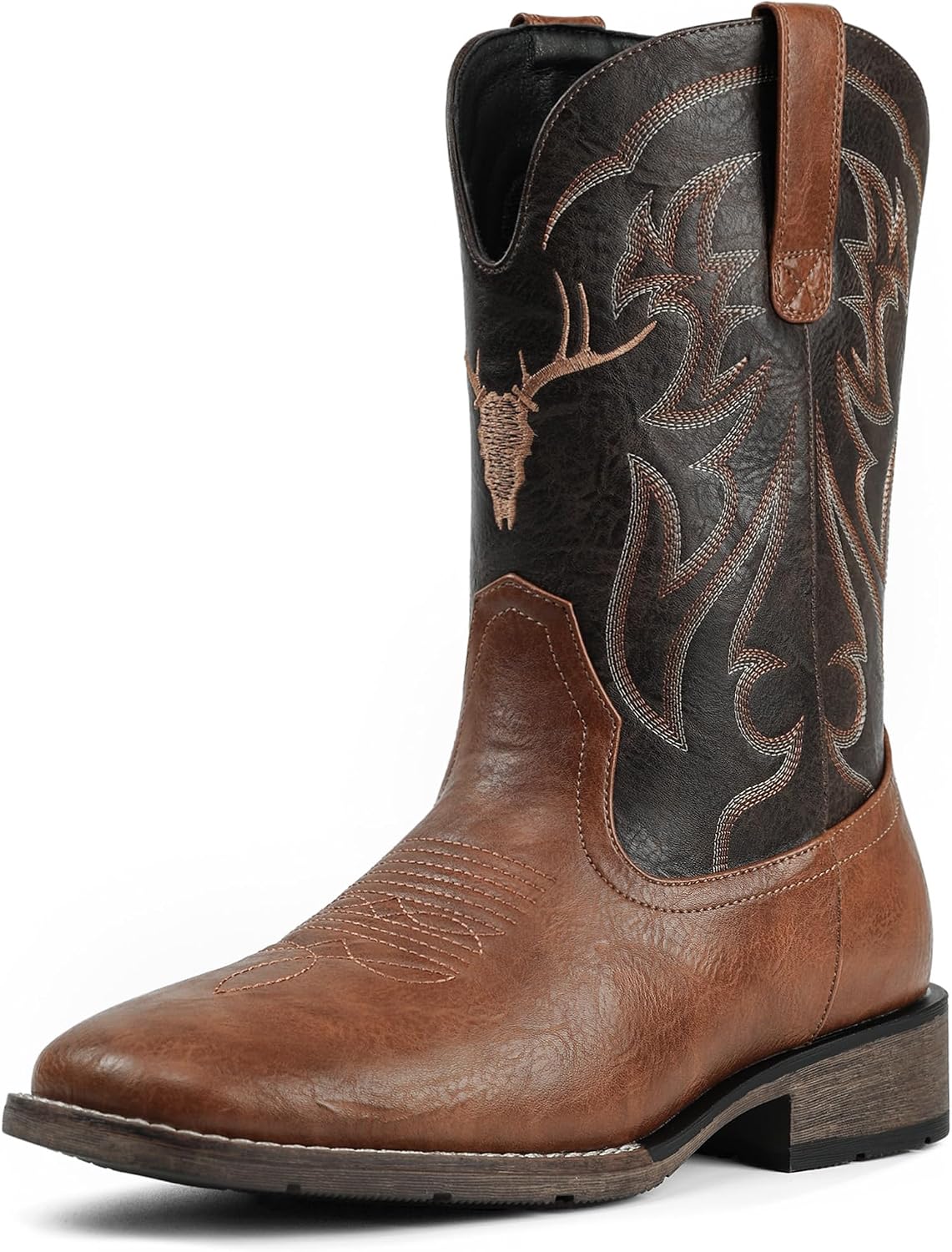 Thumbnail 6 de Rvminyta Men's Western Boots, Square Toe
