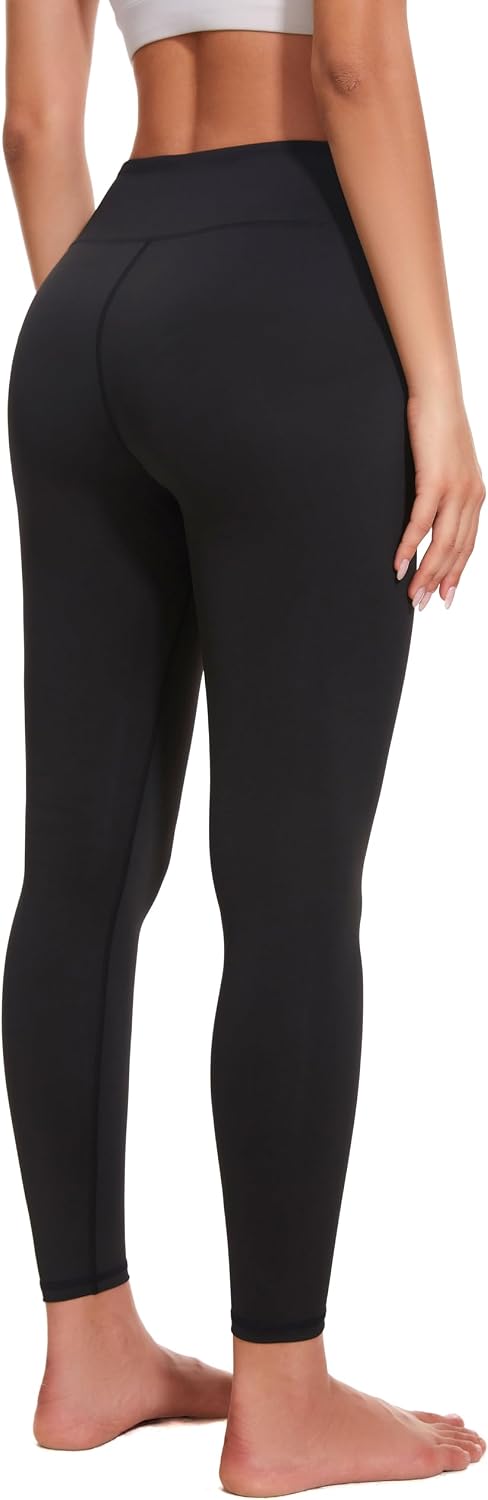 Detalle de Leovqn High Waist Gym Leggings for Women with Side Pockets – Practical, squat‑proof comfort for workouts