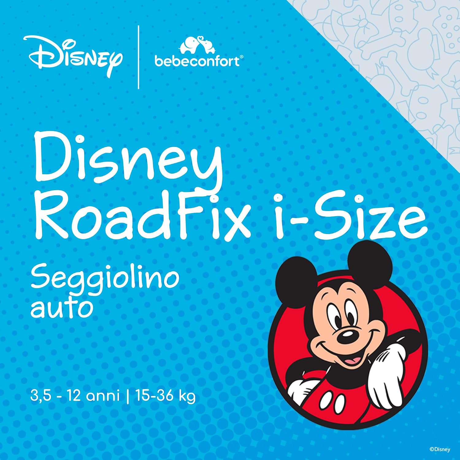 Thumbnail 1 de Bebeconfort Disney Road Fix i-Size 15-36 kg