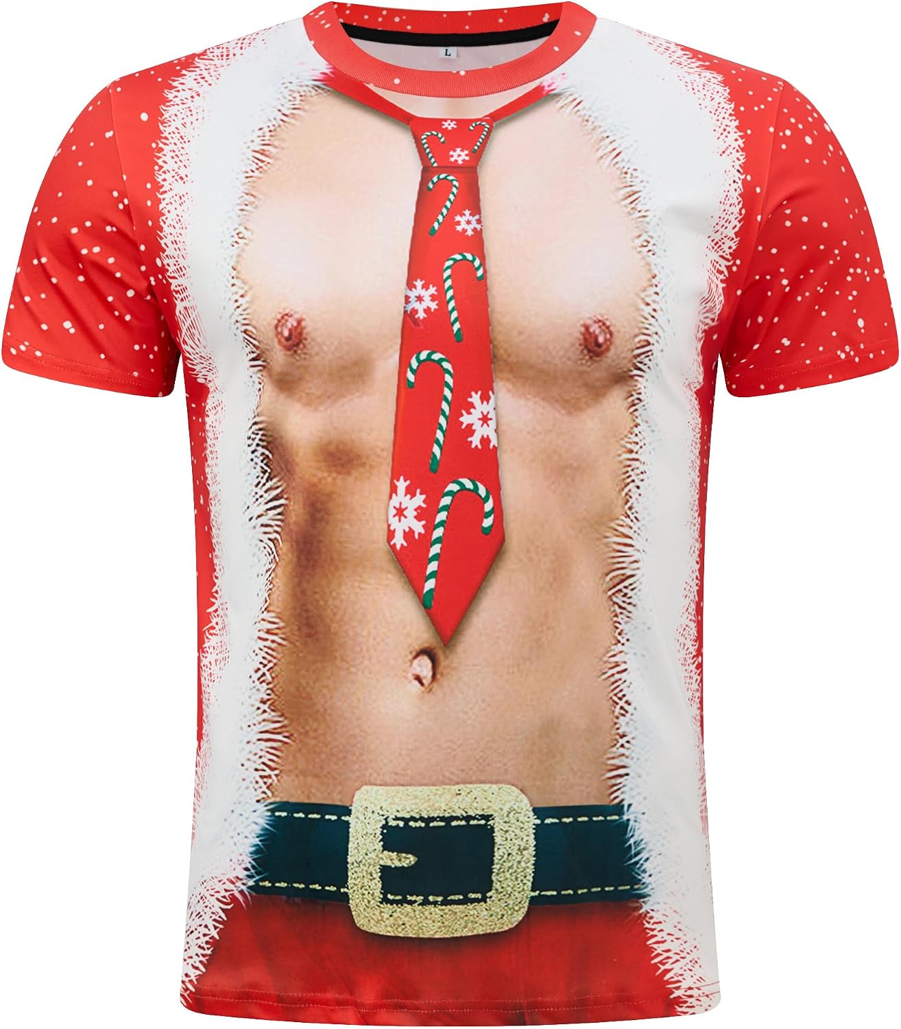 Thumbnail 6 de Loveternal MNFCS051601 heren-T-shirt met 3D-print en korte mouwen